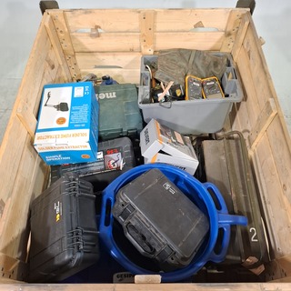 Diverse garage inventaris, O.a Metabo