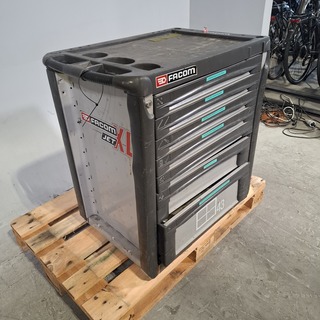 Deels gevulde gereedschapswagen (zonder wielen), Facom, Jet XL