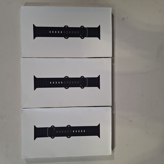 3x Horlogeband smartwatch, Apple, Watch 49mm One Size Ocean Band Black