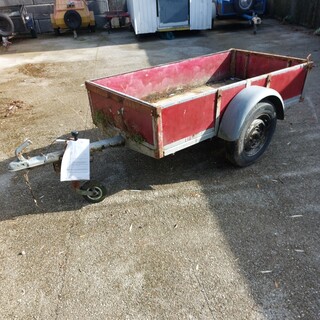 (Locatie Groningen) Aanhangwagen, 750 kg