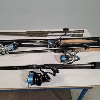 6x Vishengel, O.a. Spro