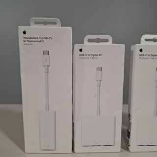 4x Adapter, Apple, o.a. USB-C to Digital AV