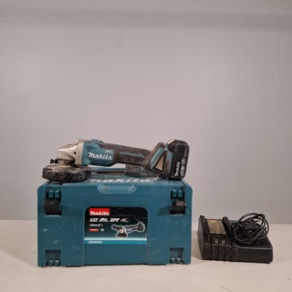 Accu haakse slijper, Makita, DGA504, 2019