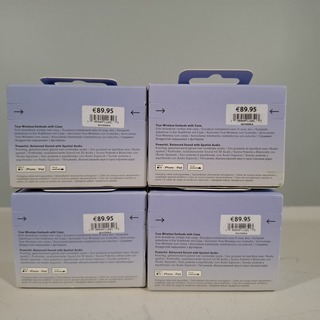 4x Paar oordopjes, Apple, Beats solo Buds, 2024