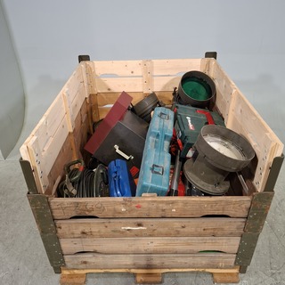 Diverse garage inventaris, O.a Metabo