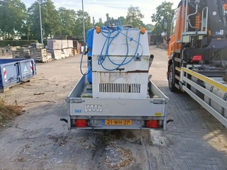 Hogedrukreiniger , Waterkracht, Aquabar KA200/30 op tandemasser, 2012