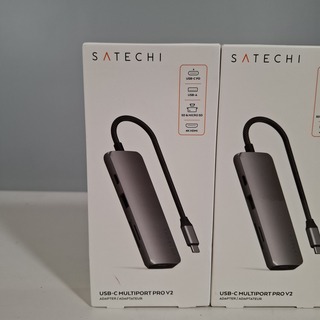 4x Adapter, Satechi, MultiPort Pro V2, 2024