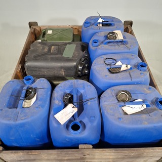 Partij jerrycans (leeg)