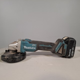 Accu haakse slijper, Makita, DGA504, 2019