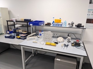 Assortiment laboratorium toebehoren