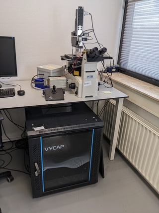 Omgekeerde microscoop opstelling Nikon, Eclipse TE2000-S