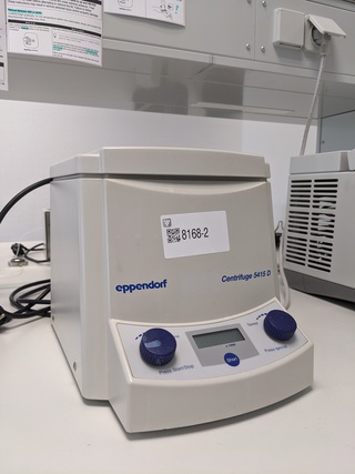 Centrifuge Eppendorf, 5415D, bouwjaar 2000