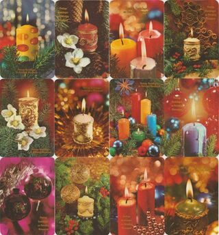 Ca. 4900x Pakjes kerst en nieuwjaars ansichtkaarten met nostalgische a