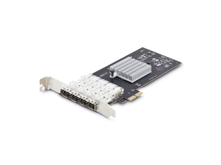 StarTech.com 4poorts GbE SFP Netwerkkaart PCIe 2.0 x2 Intel I350AM4 4x