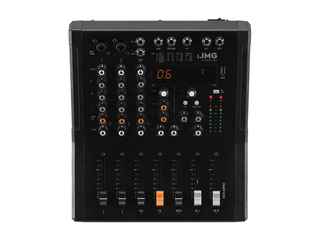 IMG STAGELINE MXR40PRO 4kanaals Audiomixer met gentegreerde MP3speler