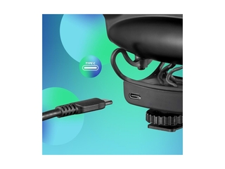 Joby Wavo PRO DS Professionele Richtmicrofoon voor cameramontage, Ryco