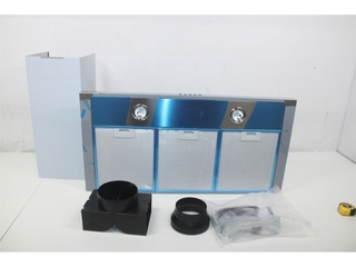 Etna  AB691RVS  Slimline schouwkap  90 cm  RVS