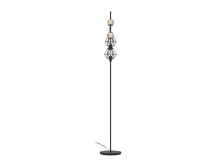 Eglo Townshend 5 Vloerlamp  E27  1665 cm  Zwart/Bruin  FSC Hout