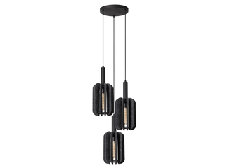 Lucide RAFAL  Hanglamp  50 cm  3xE27  Grijs