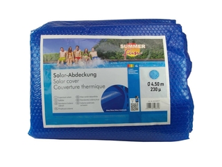Summer  Fun  Zomerzwembadhoes  solar  rond  450  cm  PE  Blauw