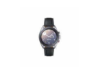 Samsung Galaxy Watch 3 41 mm met Zwarte leren polsband