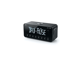 Muse M196 DBT  DAB/DAB+ Wekkerradio met Bluetooth Zwart