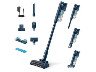 Philips SteelStofzuiger met Dweilfunctie XC5141/01  Zuigmond met LED v