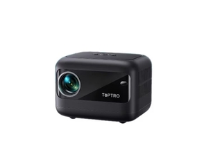 Toptro Elektrischer FokusMini Beamer Full HD 1080P 8500 Lumen Compatib
