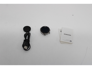 Samsung Galaxy Watch 3 41 mm met Zwarte leren polsband