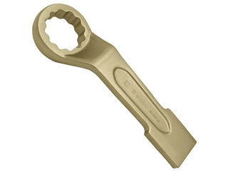 Wedo Slagmoersleutel gebogen niet fonkelend aluminium bronzen SW 50 mm
