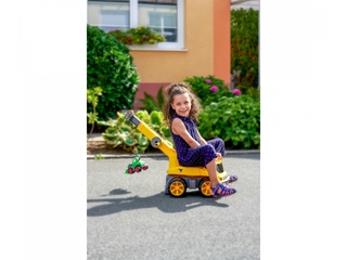 Simba BIG  PowerWorker Maxi Kraanwagen  Vanaf 3 jaar  Loopauto  Buiten