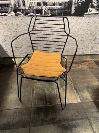 10x Terrasstoel Satelliet, Ylfi AC, Zwart