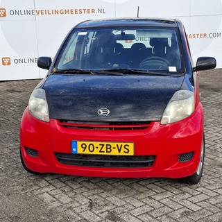 Personenauto, Daihatsu, Serion 2, 1.0 12V, rood, 2008