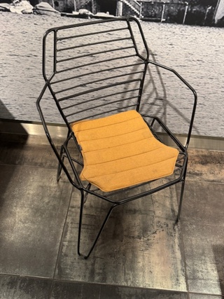 10x Terrasstoel Satelliet, Ylfi AC, Zwart