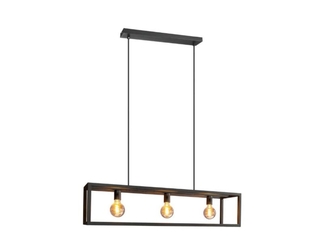 Eglo Eldrick Hanglamp  E27  70 cm  Zwart
