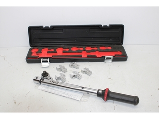 Stier Momentsleutel Multi+ met clip-on gereedschap, 7-delig, 40 – 200