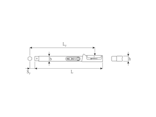 Stahlwille Momentsleutel Manoskop No.730/5 QUICK 6-50 N-m Wkz.Aufn.9×1