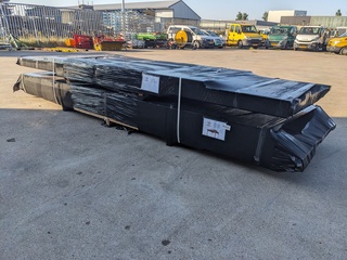 Douglas overkapping 400 x 400 cm, met zij-en achterwanden, Verando