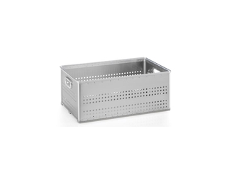 Gmöhling Transportmand A 113 geperforeerd inhoud 82l Aluminium