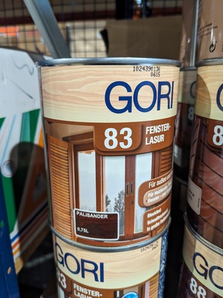 ca.15x  Blik verf Gori