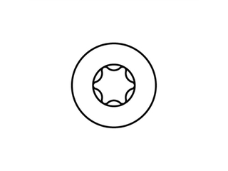 Ca. 50x  Heco-Topix-plus A2 8,0 x 280, Plaatkop, T-Drive, TG