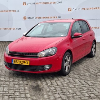 Personenauto, Volkswagen, Golf 1.2 TSI Bluemotion, rood, 2010