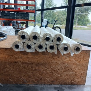 Ca. 10x Rol kaasdoek