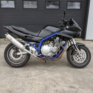 Motorfiets, Yamaha, XJ 900 S Diversion, Blauw, 1997