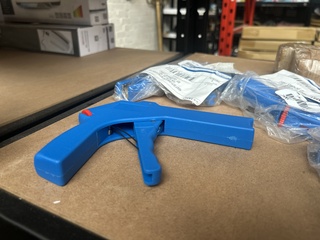 Ca. 15x Kabelbinder pistool, Thomas & Betts