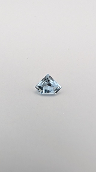 Aquamarine | Fancy Step Cut | 1.21cts, Blauw
