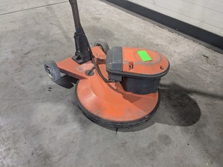 Onkruid-/betontegelfrees 230V Schwamborn, STR 580E/VF, bouwjaar 2012