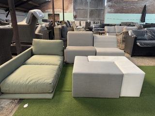 Partij tuinmeubelen weatherproof