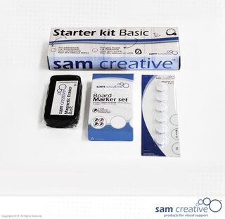 Ca. 138x Starter kit basic voor whiteboards, Sam Creative