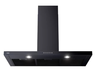 Etna AB691ZT Slimline Schouwkap 90 cm Mat Zwart